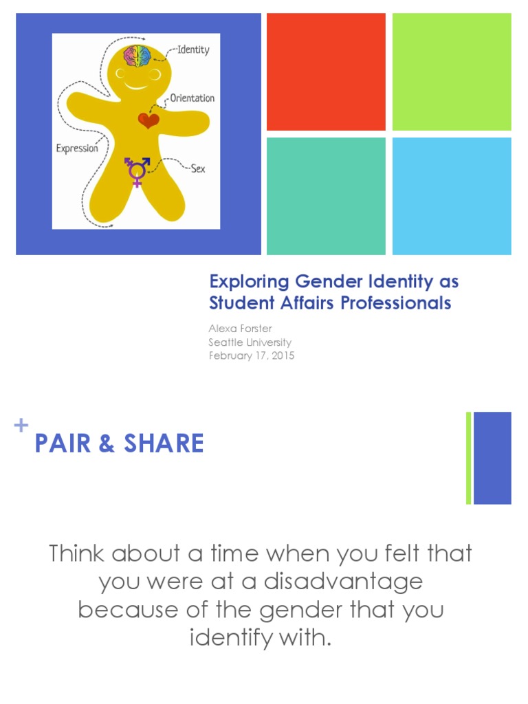 Gender Identity in Student Affairs | PDF
