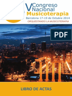 Congreso Nacional de Musicoterapia Barcelona'14