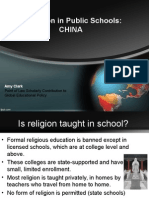 Religion in Public Schools: China: Amy Clark
