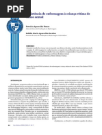 Assistência de enfermagem à criança vítima de abuso sexual