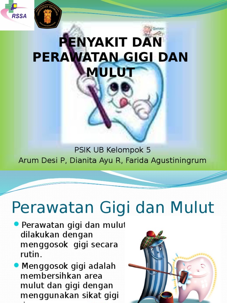 PPT Penyuluhan kesehatan gigi dan mulut 