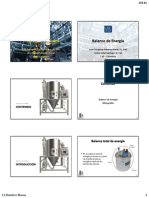 Balances de Energía