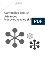 Advanced Improving Reading Skills Handout