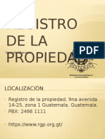 Registro de La Propiedad