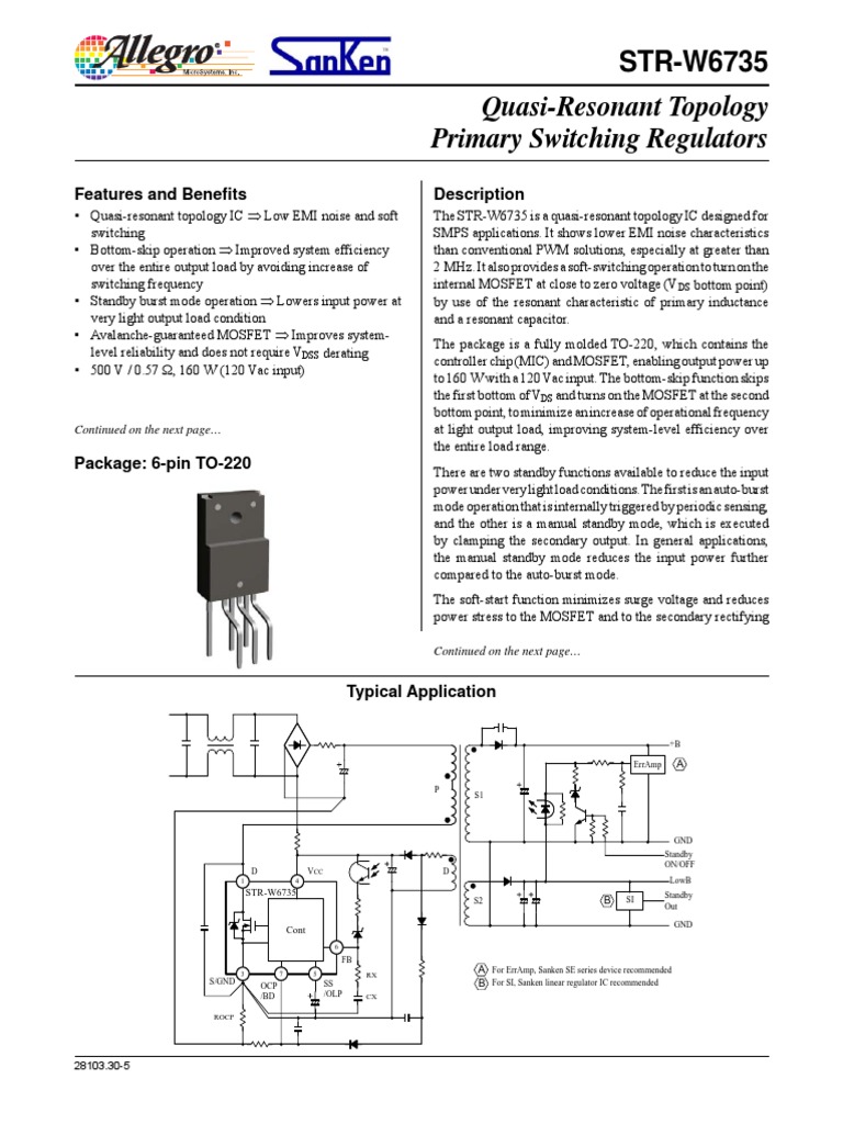 datasheet(1) Power Supply Mosfet
