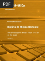 EM HistoriadaMusicaOcidental UmabrevetrajetoriadesdeoseculoXVIIIateosdiasatuais