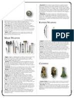 D&D Starter Set - Equipment PDF
