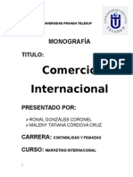 Comercio Internacional