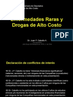 Enfermedades Raras y Drogas de Alto Costo