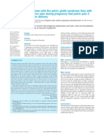 Simpisiolisis Post Partum