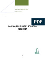 Las 100 Preguntas Sobre La Reforma