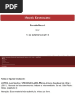 Anpec - Modelo Keynesiano