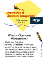 Ede 302 Classroom Management