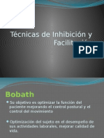 Tecnicas de Facilitacion e Inhibicion