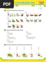 English Chest 2 - Unit Review Test