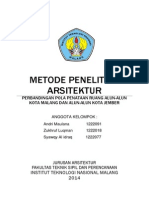 Metode Penelitian Arsitektur (Cover)