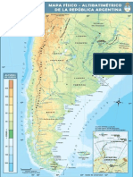 Mapa Argentina Fisico Politico