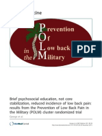 Prevention of LBP in The Military PDF