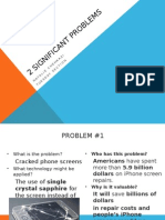 2 Significant Problem Template