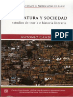 Candido Antonio La Literatura y La Vida Sociedad-libre