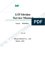 9619 Hisense Chassis MSD309PX Televisor LCD Manual de Servicio