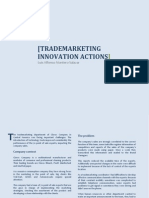 (Trademarketing Innovation Actions: Luis Alfonso Montero Salazar