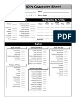 Paranoia 2nd Edition MAN Sector Character Sheet