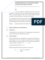 Road Pavement Design Calculation