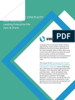 Vaultize vs Syncplicity