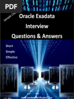 Oracle Exadata Interview Questions and Answers