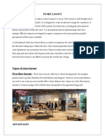 Types of Store Layout Free Flow Layout