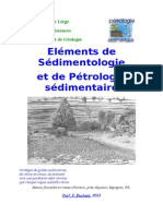 Elements de Sedimentologie