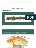 Geothermal Energy: Unit-Iii (Part - 2)