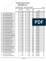 Resultados Por Escuelas 2015 II