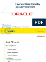 PCI DSS-Payment Card Industry Data Security Standard: Alfredo Valenza Master Principal Sales Consultant - Oracle Italia