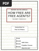 how free are free agents