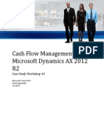 Cash Flow Management in Microsoft Dynamics AX 2012 R2: Case Study Workshop 10