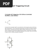 UJT Triggering Circuit