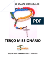 Terço Missionário 2014 - Nsfátima - Catequese
