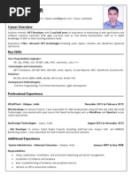 Download Net Developer Resume by bijesh_nair007 SN261341891 doc pdf