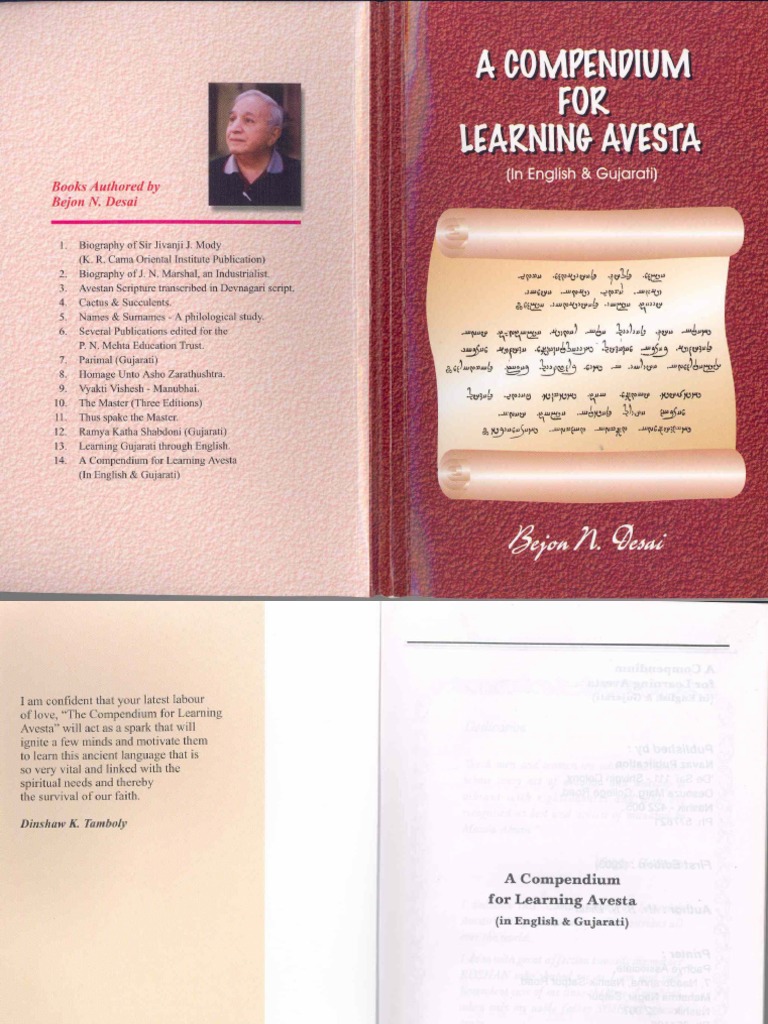 A Compendium For Learning Avesta | PDF