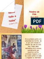 Palabra de Vida - Abril 2015