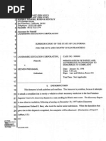 Download 1997 Landmark v Pressman Landmark Opposition to Demurrer by Frederick Bismark  SN261347 doc pdf