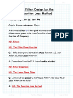 Section 8 3 Filter Design by The Insertion Loss Method Package