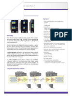 EDFA Optical Amplifiers: Datasheet