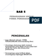 BAB 5 Perakaunan Untuk Firma Perdangangan