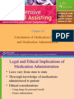 Calculation of Medication Dosage and Medication Administration