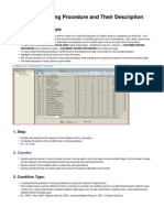 16 Fieldsin Pricing Procedureand Their Description