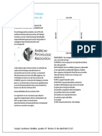 Normas APA para Trabajos Escritos Y Documentos de Investigación PDF