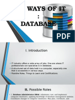 Database Related Careers